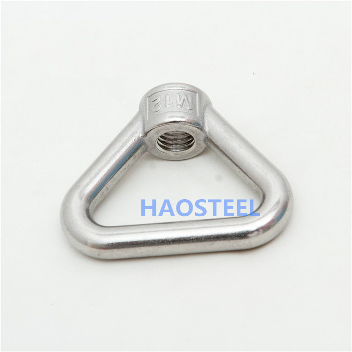 Stainless steel triangle stainless steel ring nut